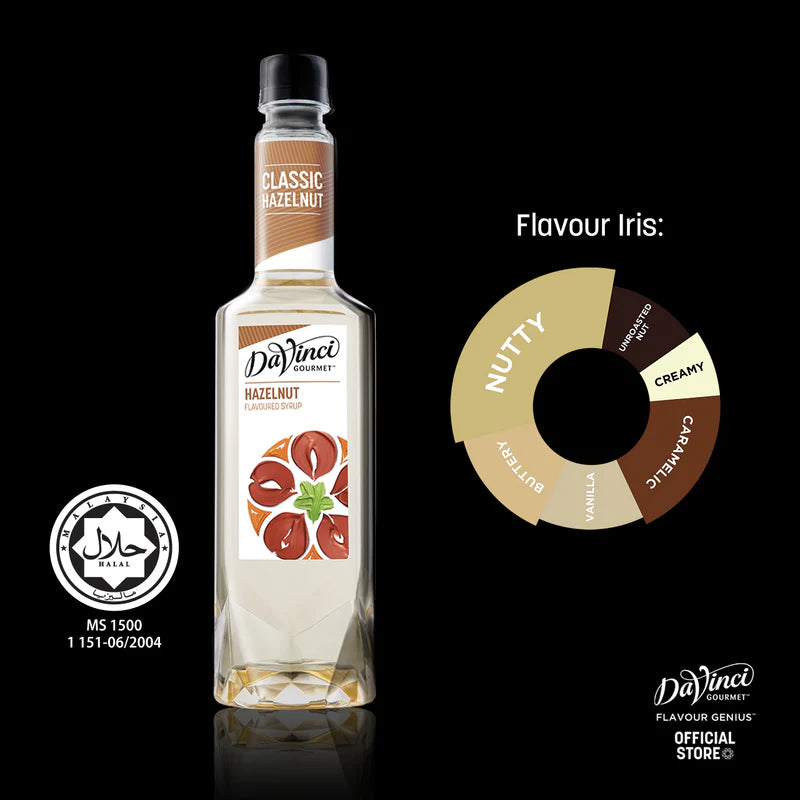 HAZELNUT SYRUP // Da Vinci Gourmet 750mL