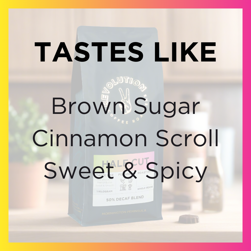 HALF CUT 50% Decaf Blend