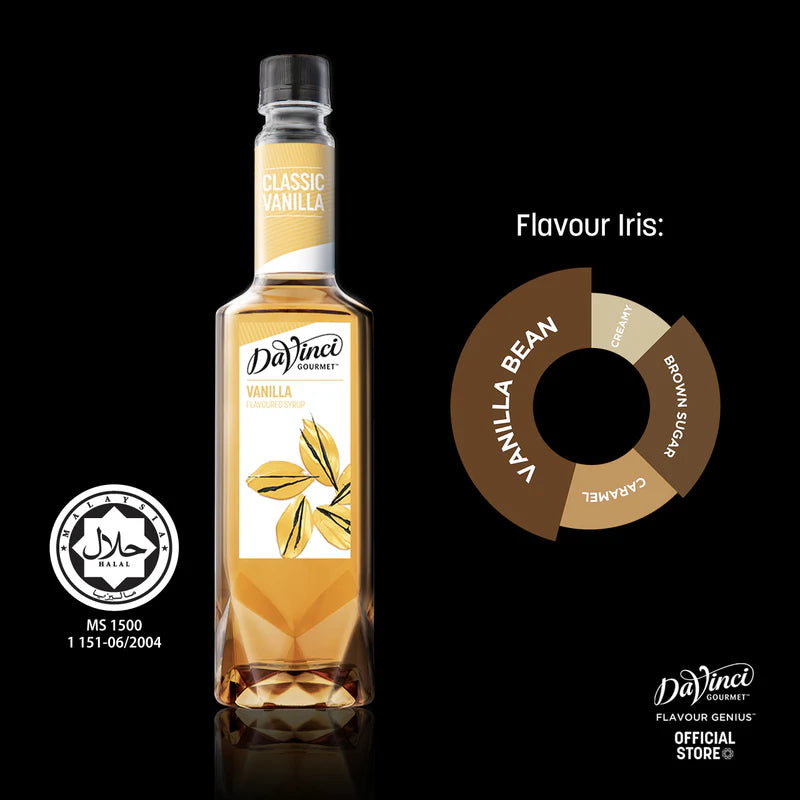 VANILLA SYRUP // Da Vinci Gourmet 750mL