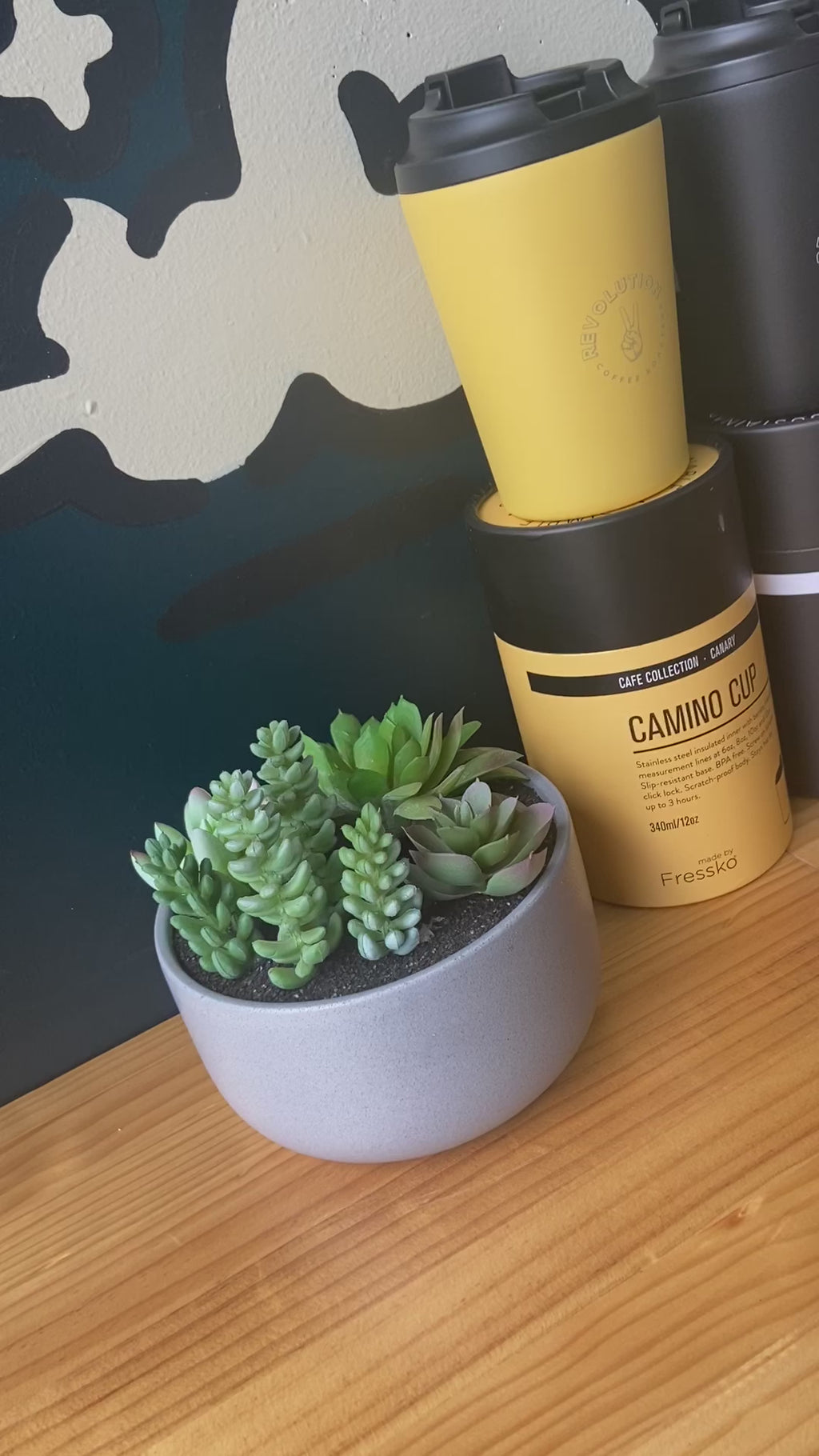 REV'S REUSEABLE CUP // Made by Fressko Camino